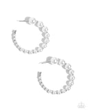 Paparazzi Accessories Candidate Class - White Earrings