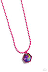 Paparazzi Accessories Sprinkle of Simplicity - Pink Necklace