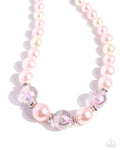 Paparazzi Accessories Just Another PEARL - Pink Necklace