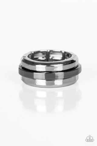 Paparazzi Accessories Battle Tank - Black Ring