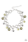 Paparazzi Accessories Fancy Fascination - Green Bracelet