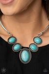 Paparazzi Accessories River Ride - Blue Necklace