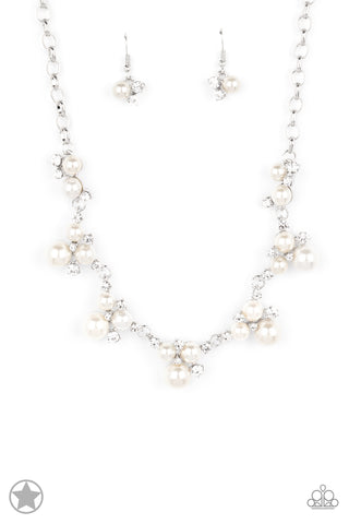 Paparazzi Accessories Toast To Perfection - White Necklace