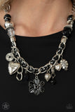 Paparazzi Accessories Charmed, I Am Sure - Black Necklace