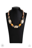 Paparazzi Accessories In Good Glazes - Peach Necklace