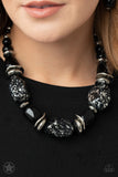 Paparazzi Accessories In Good Glazes - Black Necklace