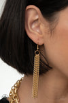 Paparazzi Accessories SCARFed for Attention - Gold Necklace