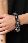 Paparazzi Accessories Glaze of Glory - Black Bracelet