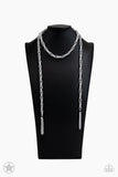 Paparazzi Accessories SCARFed for Attention - Silver Necklace