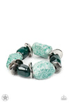 Paparazzi Accessories Glaze of Glory - Blue Bracelet