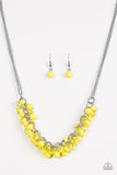 Paparazzi Accessories Boulevard Beauty - Yellow Necklace