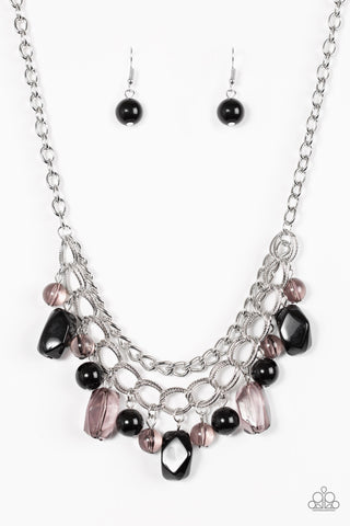 Paparazzi Accessories Brazilian Bay - Black Necklace