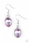 Paparazzi Accessories Oceans Away - Purple Earrings