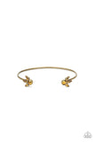 Paparazzi Accessories A Bit Rich - Brass Bracelet