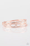 Paparazzi Accessories Metal Manic - Rose Gold Cuff Bracelet