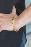 Paparazzi Accessories Hello Beautiful - Gold Bracelet