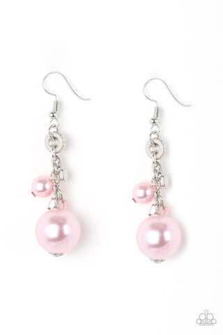 Paparazzi Accessories Timelessly Traditional - Pink Earrings