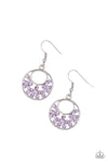 Paparazzi Accessories Sugary Shine - Purple Earrings