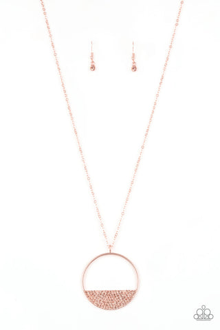 Paparazzi Accessories Bet Your Bottom Dollar - Copper Necklace