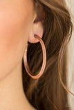 Paparazzi Accessories Some Like It HAUTE - Copper Earrings