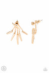 Paparazzi Accessories Extra Electric - Gold Earrings