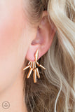 Paparazzi Accessories Extra Electric - Gold Earrings