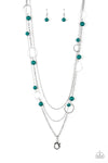 Paparazzi Accessories Beachside Babe - Green Necklace