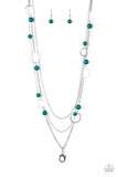 Paparazzi Accessories Beachside Babe - Green Necklace