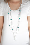 Paparazzi Accessories Beachside Babe - Green Necklace