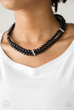 Paparazzi Accessories Put On Your Party Dress - Black Necklace