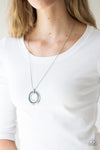 Paparazzi Accessories Gather Around Gorgeous - Blue Necklace