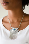 Paparazzi Accessories When In ROAM - Blue Necklace