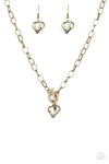 Paparazzi Accessories Princeton Princess - Brass Necklace