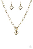 Paparazzi Accessories Princeton Princess - Brass Necklace