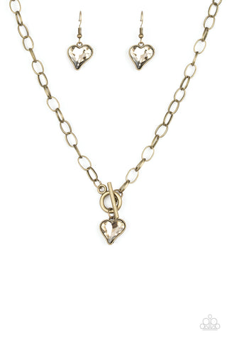 Paparazzi Accessories Princeton Princess - Brass Necklace