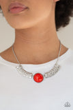 Paparazzi Accessories Egyptian Spell - Orange Necklace