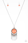 Paparazzi Accessories Rural Rustler - Orange Necklace