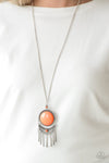 Paparazzi Accessories Rural Rustler - Orange Necklace