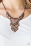 Paparazzi Accessories Texas Temptress - Copper Necklace