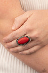 Paparazzi Accessories Open Range - Red Ring