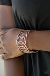 Paparazzi Accessories Circa de Contender - Copper Bracelet