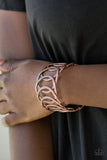 Paparazzi Accessories Circa de Contender - Copper Bracelet