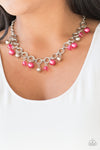 Paparazzi Accessories Fiercely Fancy - Pink Necklace