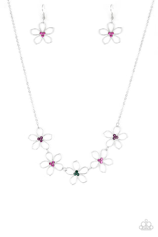 Paparazzi Accessories Hoppin Hibiscus - Multi Necklace