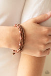 Paparazzi Accessories GRANDIOSE Slam - Copper Bracelet