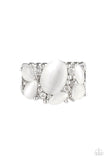 Paparazzi Accessories Modern Moonwalk - White Ring