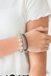 Paparazzi Accessories Beyond The Basics - Blue Bracelet