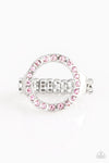 Paparazzi Accessories One-GLAM Band - Pink Ring