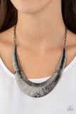 Paparazzi Accessories Feast or Famine - Black Necklace