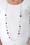 Paparazzi Accessories All About Me - Purple Necklace